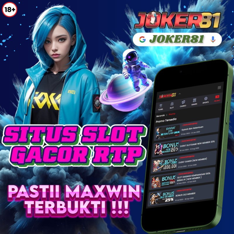 JOKER81 : SITUS SLOT GACOR RTP PASTII MAXWIN TERBUKTI